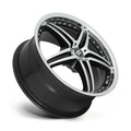 MR107 17X7.5 5X4.5 G-BLK MACH 45MM