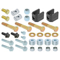 Antirock Sway Bar End Link Kit (15 1/2 Inch Long Rods w/ Heims and Jam Nuts pair) RockJock 4X4