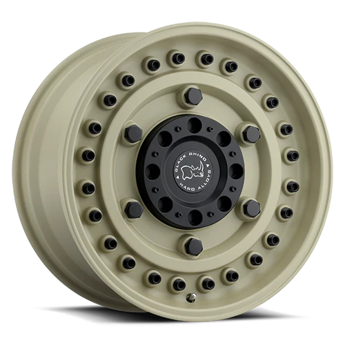BLACK RHINO HARD ALLOYS - UTV BUARY 14X7 4X137 D-SAND 51MM - 1470ARY514136D06