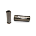 DeatschWerks Stainless Steel 8AN 100 Micron Universal Inline Fuel Filter Housing Kit (160mm)