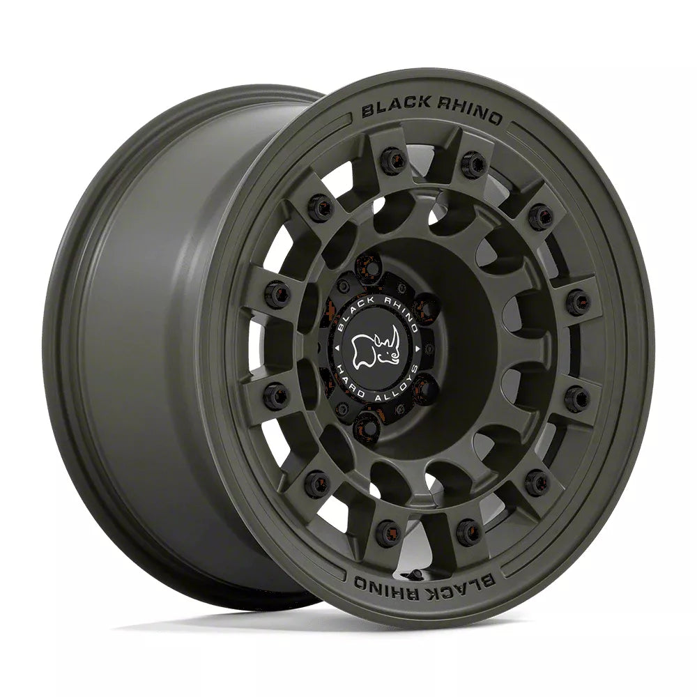 BR004 17X8 5X4.5 OD-GRN 30MM