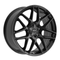 Wheel Pros Black Rhino Hard Alloys - UTV WEBB UTV 14X7 4X136 51 106 G-BLK MCH 1470WEB514136F06