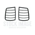 0515 FRONTIER BLACK TAIL LIGHT GUARDS