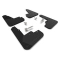 Rally Armor 21-25 Ford Mustang Mach-E/GT/Rally Black UR Mud Flap w/Metallic Black Logo