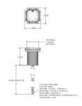 6LED FLASHER LP FM 12-24V AMBER/WHT