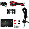 All Balls Racing 2-Bolt Steel Cable Winch - 3500 lbs