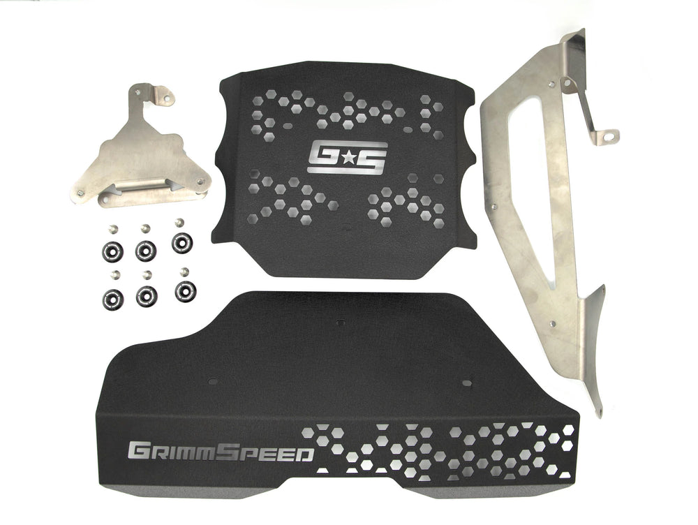 Grimmspeed 2nd Gen BRZ GR86 Engine Cover Kit - Black