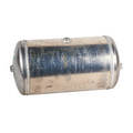 Air Lift 5 Gal Alum Air Tank - (4) 3/8in Face Ports & 1/4in Drain Port - 36in L X 6in D