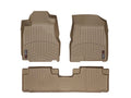 WeatherTech 07-11 Honda CR-V Front and Rear Floorliners - Tan