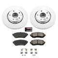 Power Stop 2021 Mazda 6 Front Z17 Evolution Coated Brake Kit