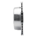 R1 Concepts Brake Rotor Drilled and Slotted Silver Fits Cadillac DeVille