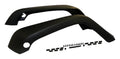 Front Textured Black Fender Flare Kit for 07-18 JK Wrangler, Incl. Hardware Crown Automotive