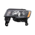 LH HEADLIGHT ASSY;HALOGEN JEEP GRAND CHEROKEE 17C