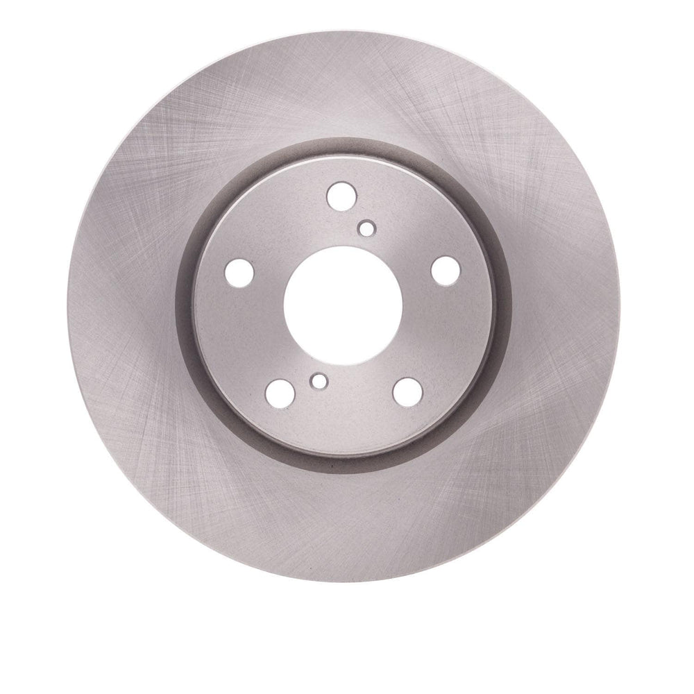 R1 06-15 Lexus GS300 Left Front Drilled Black Brake Rotor