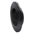 R1 04-08 Chrysler Pacifica Rear Right Drilled & Slotted Black Brake Rotor