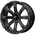 M42 14X7 4X110 S-BLK MILL 10MM