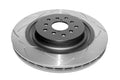 DBA 15-21 Subaru WRX STi (w/Brembo 6 Pot Calipers & 19in Rim) Street T2 Slotted Rear Brake Rotor