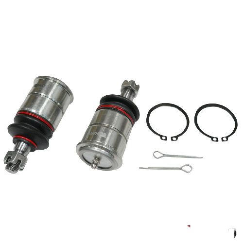 When you lower a vehicle the geometry of the suspension is altered. A The increased length of the TruHart Roll Center Adjusters repositions and corrects the position of the front hub and lower control arms. The result is corrected suspension geometry impr