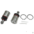 When you lower a vehicle the geometry of the suspension is altered. A The increased length of the TruHart Roll Center Adjusters repositions and corrects the position of the front hub and lower control arms. The result is corrected suspension geometry impr