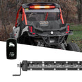 XK Glow Super Slim Offroad LED Chase Bar 5 Modes 90w 30in