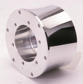 WHEEL ADAPTER:THE CASCADES STEERING WHEEL ADAPTER FOR FR COLUMN BLK POWDERCOAT