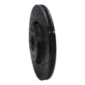 R1 99-10 Chevrolet ASTRA (Mexico) Front Right Drilled & Slotted Black Brake Rotor