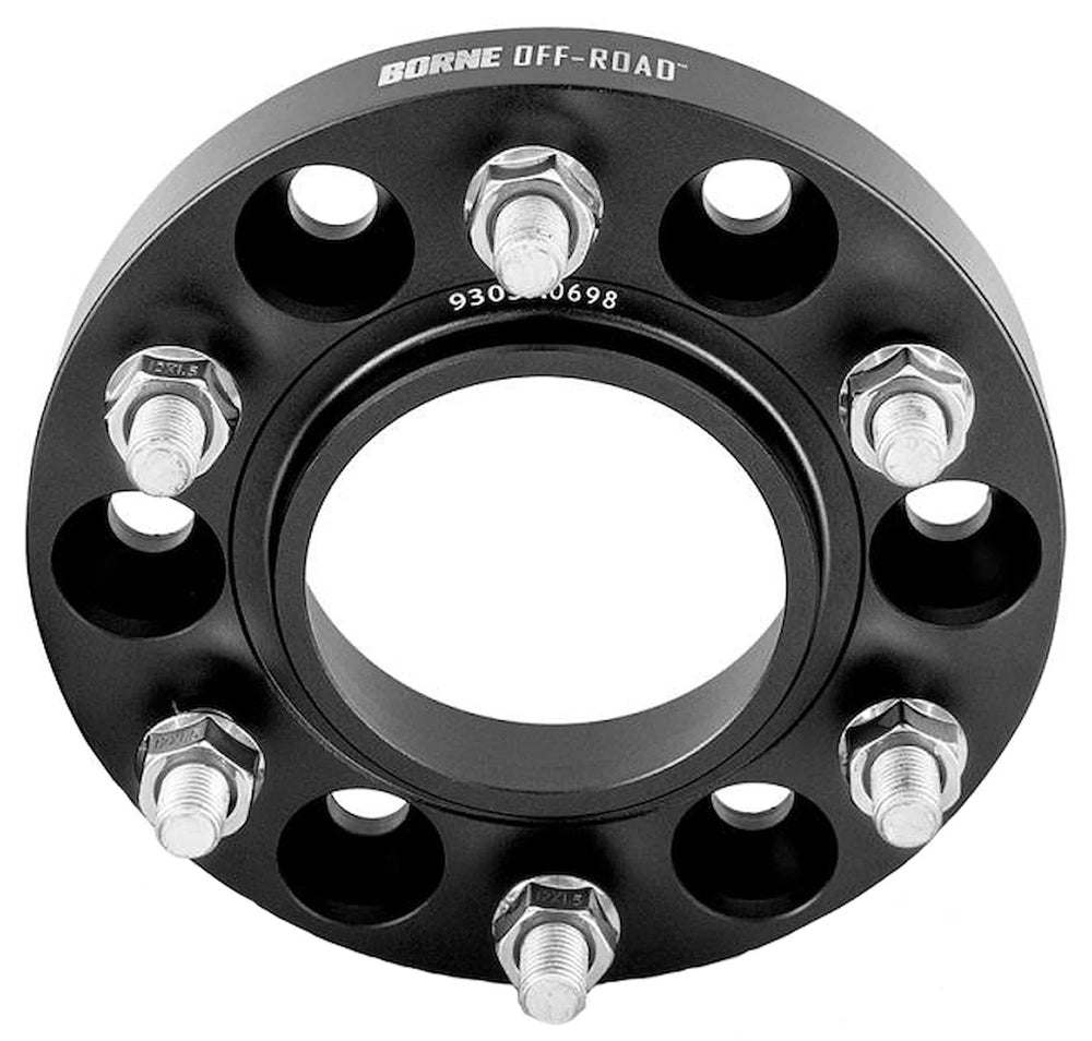 Borne Off-Road Wheel Spacers - 6x139.7 - 93.1 - 35mm - M12 - Blue