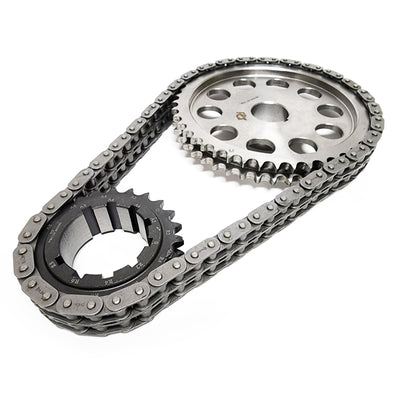 TIMING CHAIN SET PQX DBL ROLLER MOPAR SB 318 340 360 W/ 9 KEYWAY