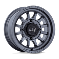 Wheel Pros Black Rhino Hard Alloys - UTV RAPID UTV 15X7 4X110 86 10 G-GNMTL BU001AX15704010