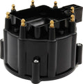 GM HEI Distributor w/Black Cap