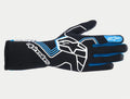 Glove Tech-1 Race V4 Black / Blue 2X-Large