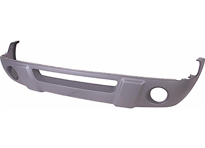 CAPA FRT BUMPER VALANCE XL; W/FOG LAMP HOLES; MATTE GRAY FORD RANGER 0102