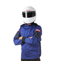 Blue Jacket Multi Layer Large