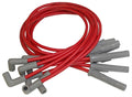 Super Conductor Spark Plug Wire Set Mustang 5.0L '94-On For Use On Ford 5.0L Mustangs, '94-On, Red Jacket MSD Ignition