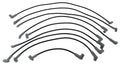 8.5Mm Super Conductor Wire Set For Sbc Sprintcar, Close Fit, In Black Features A Helically-Wound Copper Alloy Conductor Which Has Only 40 50 Ohms Of Resistance Per Foot MSD Ignition