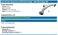 MOOG 10-16 Cadillac SRX Front Left Lower Control Arm
