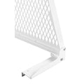 FULLSIZE HEADACHE RACK MOUNTING KIT 63.0IN63.5IN STEEL FRAME BRITE WHITE ARMOR TUF POWDERCOAT