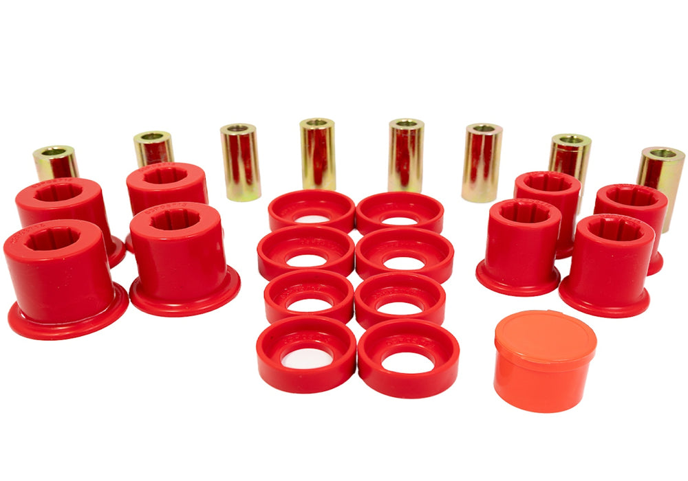 Energy Suspension 09-18 Ram Rear Control Arm Bushing Set - Red