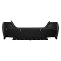 CAPA RR BUMPER COVER SEDAN;W/OBJECT SENSORS;W/TEXTURED LOWER;PRIME SUBARU IMPREZA 1