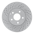 R1 03-09 Mercedes-Benz E320 Front Left Drilled & Slotted Geoperformance Rotor