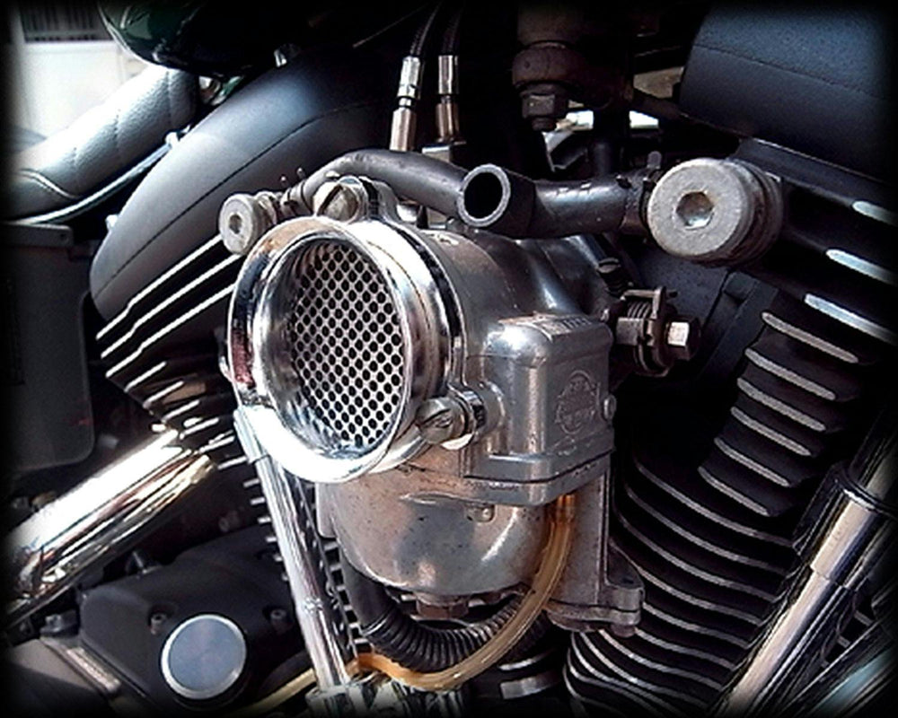 S&S Cycle 4in Air Horn Coversion Kit for Super E/G Carburetors