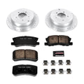 Power Stop 09-15 Mitsubishi Lancer Rear Z23 Evolution Sport Brake Kit