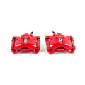 Power Stop 90-93 Honda Accord Front Red Calipers w/Brackets - Pair