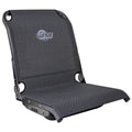 WISE 3373 AEROX COOLRIDE MESH HIGH BACK BOAT SEAT CARBON GREY W/ BLACK FRAME
