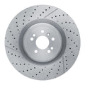 R1 2012-2019 Mercedes-Benz GLS63 AMG Front Brake Rotor - Drilled and Slotted