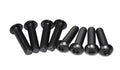 Kentrol 97-06 Jeep Wrangler TJ Tailgate Hinge Pair - Powdercoat Black