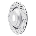 DFC 05-11 Audi A6 Quattro Rear Left Drilled & Slotted Geoperformance Rotor