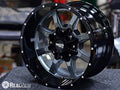 MO970 18X10 8X180 G-GRY BLK LP -24MM