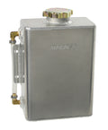 Moroso Universal Coolant Expansion Tank - Integral Mounting Bracket - 4qt