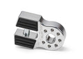 ~(3 lbs. 8X6X6)~ FLATLINK WINCH SHACKLE MOUNT SILVER